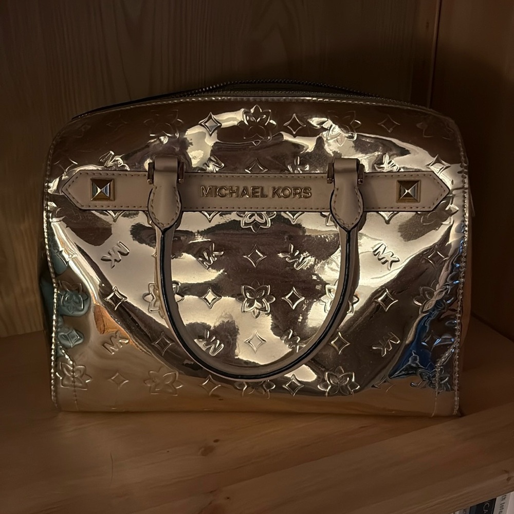 Michael Kors Gold Purse